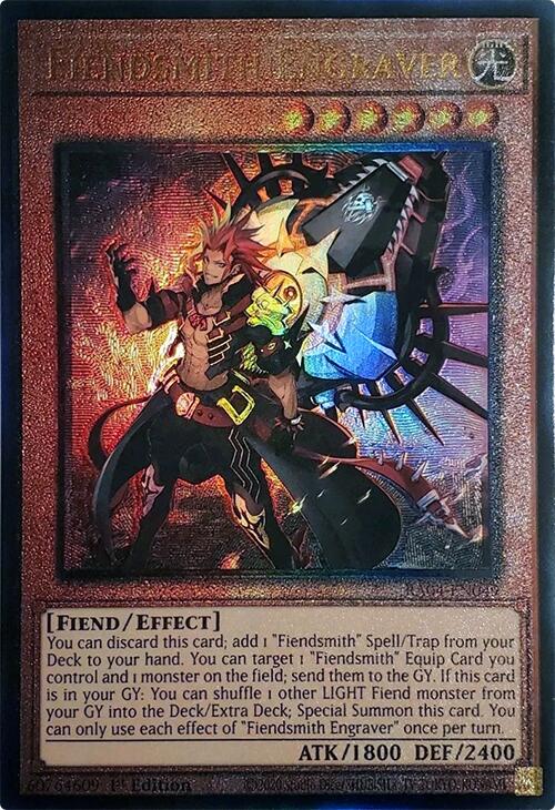 Fiendsmith Engraver [RA04-EN049] Ultimate Rare | Good Games Adelaide SA