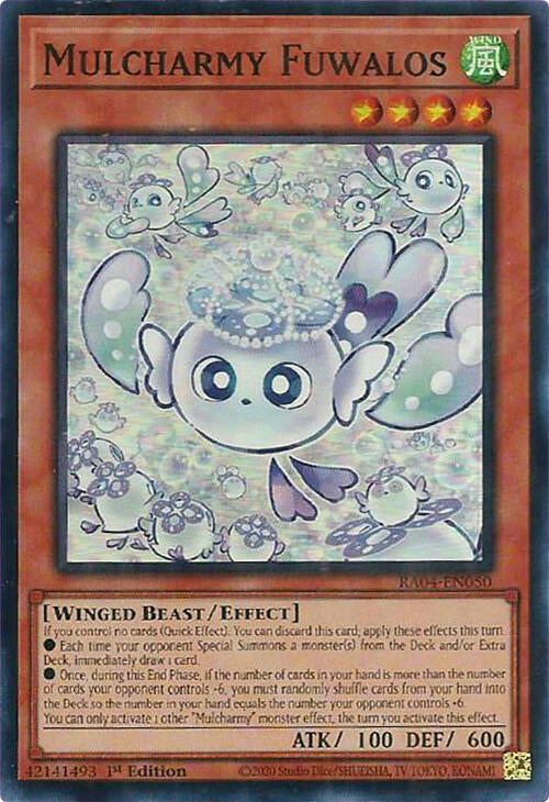 Mulcharmy Fuwalos [RA04-EN050] Super Rare | Good Games Adelaide SA