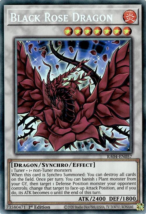 Black Rose Dragon [RA04-EN057] Collector's Rare | Good Games Adelaide SA
