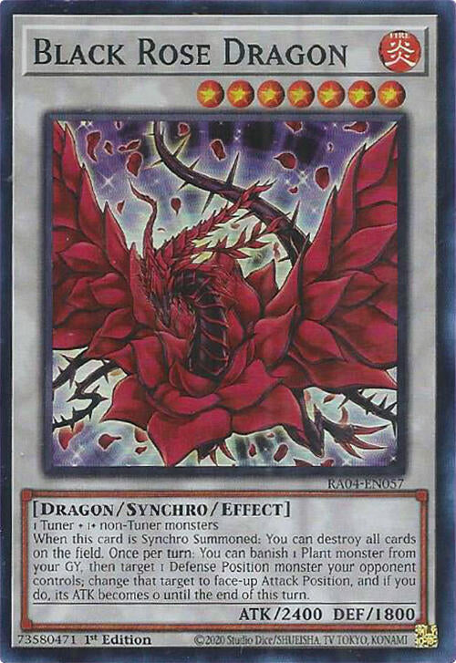 Black Rose Dragon [RA04-EN057] Super Rare | Good Games Adelaide SA