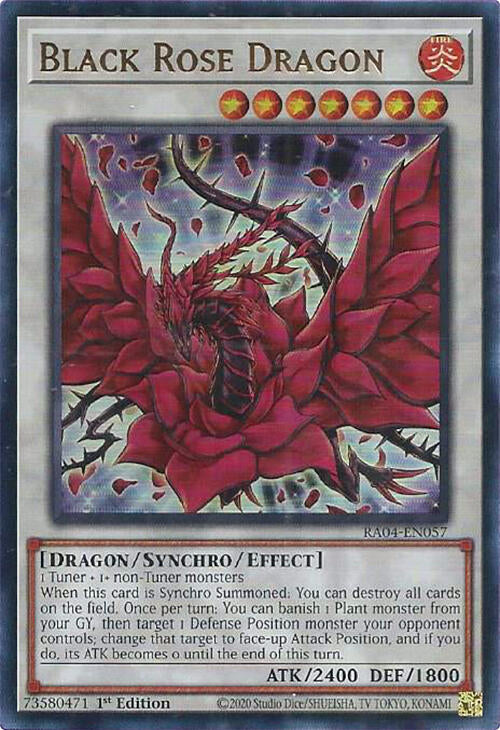 Black Rose Dragon [RA04-EN057] Ultra Rare | Good Games Adelaide SA