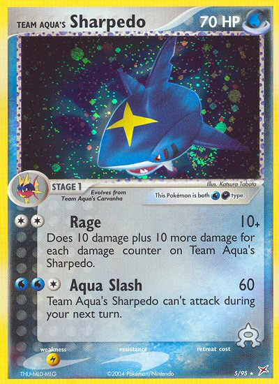 Team Aqua's Sharpedo (5/95) [EX: Team Magma vs Team Aqua] | Good Games Adelaide SA