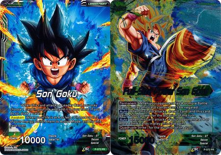 Son Goku // Full-Size Power Son Goku (P-072) [Promotion Cards] | Good Games Adelaide SA