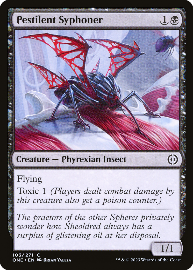 Pestilent Syphoner [Phyrexia: All Will Be One] | Good Games Adelaide SA