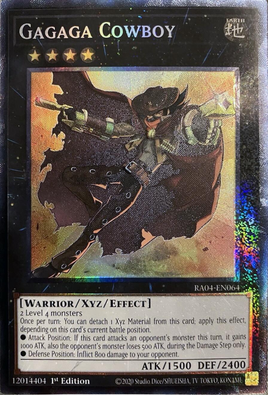 Gagaga Cowboy [RA04-EN064] Collector's Rare | Good Games Adelaide SA