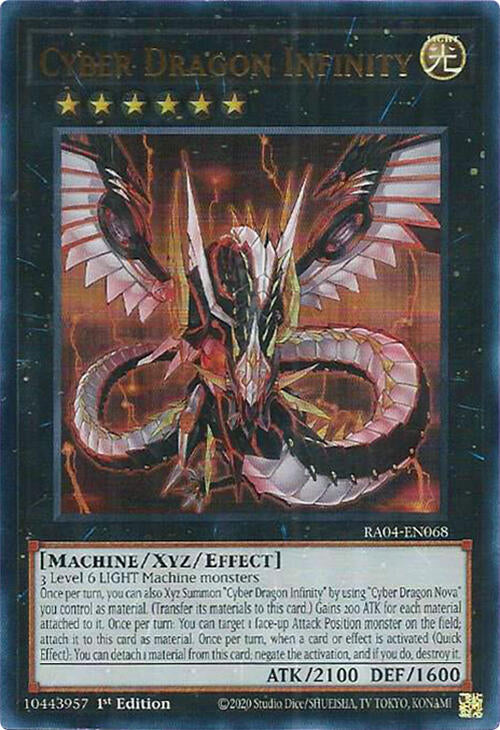 Cyber Dragon Infinity [RA04-EN068] Ultra Rare | Good Games Adelaide SA