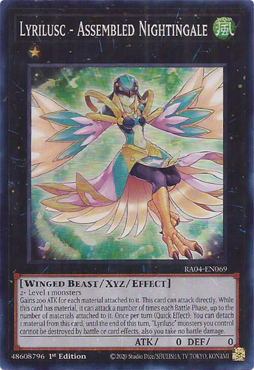 Lyrilusc - Assembled Nightingale [RA04-EN069] Super Rare | Good Games Adelaide SA