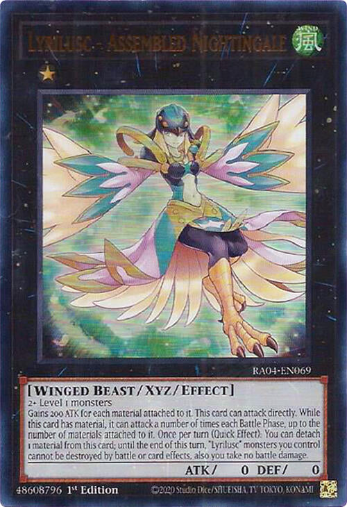 Lyrilusc - Assembled Nightingale [RA04-EN069] Ultra Rare | Good Games Adelaide SA