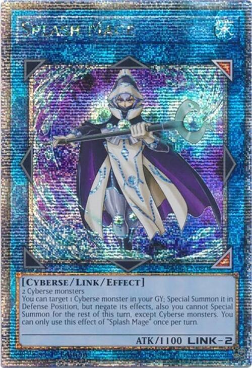 Splash Mage [RA04-EN080] Quarter Century Secret Rare | Good Games Adelaide SA
