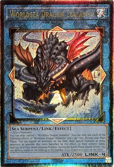 Worldsea Dragon Zealantis [RA04-EN082] Ultimate Rare | Good Games Adelaide SA