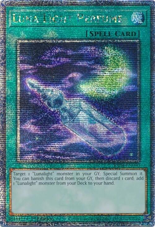 Luna Light Perfume [RA04-EN090] Quarter Century Secret Rare | Good Games Adelaide SA