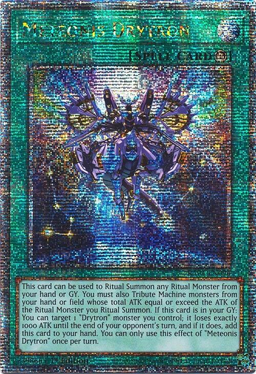 Meteonis Drytron [RA04-EN096] Quarter Century Secret Rare | Good Games Adelaide SA