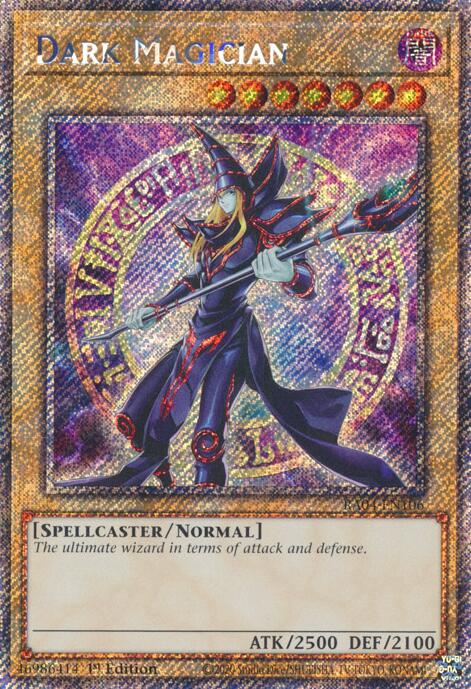 Dark Magician (8th Art) [RA04-EN106] Platinum Secret Rare | Good Games Adelaide SA
