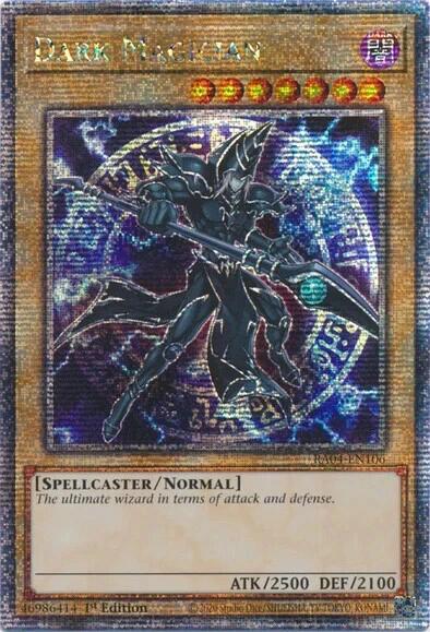 Dark Magician (7th Art) [RA04-EN106] Quarter Century Secret Rare | Good Games Adelaide SA