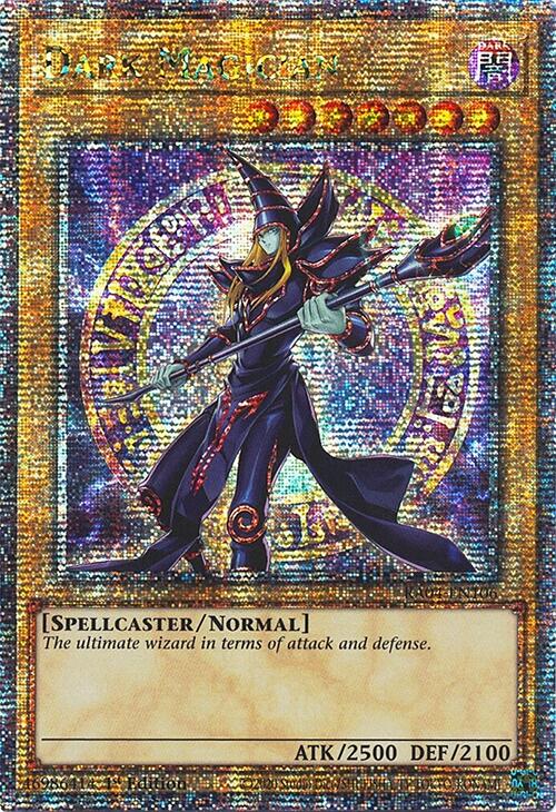 Dark Magician (8th Art) [RA04-EN106] Quarter Century Secret Rare | Good Games Adelaide SA
