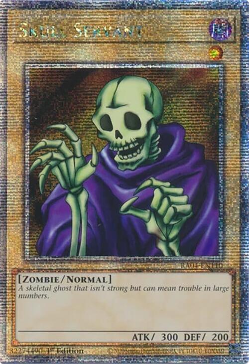 Skull Servant [RA04-EN110] Quarter Century Secret Rare | Good Games Adelaide SA