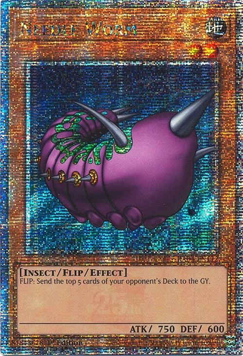 Needle Worm [RA04-EN112] Quarter Century Secret Rare | Good Games Adelaide SA