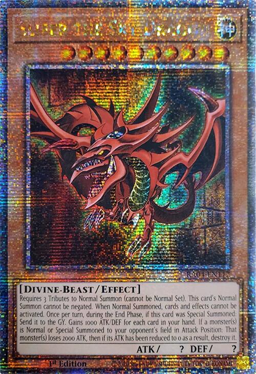 Slifer the Sky Dragon [RA04-EN117] Quarter Century Secret Rare | Good Games Adelaide SA