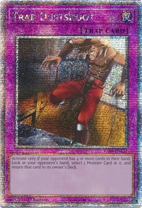 Trap Dustshoot [RA04-EN121] Quarter Century Secret Rare | Good Games Adelaide SA