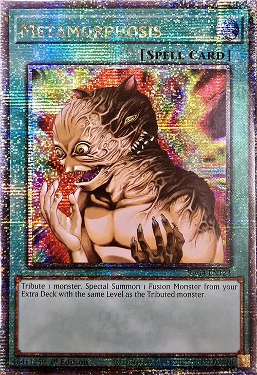 Metamorphosis [RA04-EN123] Quarter Century Secret Rare | Good Games Adelaide SA