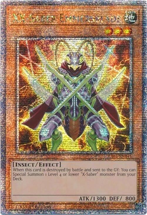 XX-Saber Emmersblade [RA04-EN141] Quarter Century Secret Rare | Good Games Adelaide SA