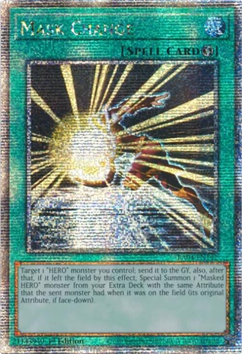 Mask Change [RA04-EN142] Quarter Century Secret Rare | Good Games Adelaide SA
