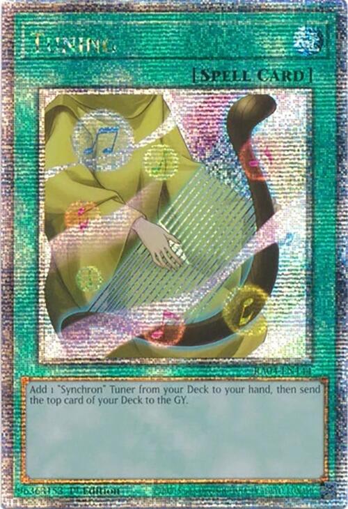 Tuning [RA04-EN144] Quarter Century Secret Rare | Good Games Adelaide SA