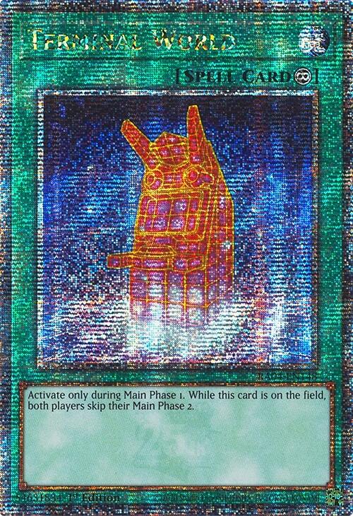 Terminal World [RA04-EN148] Quarter Century Secret Rare | Good Games Adelaide SA