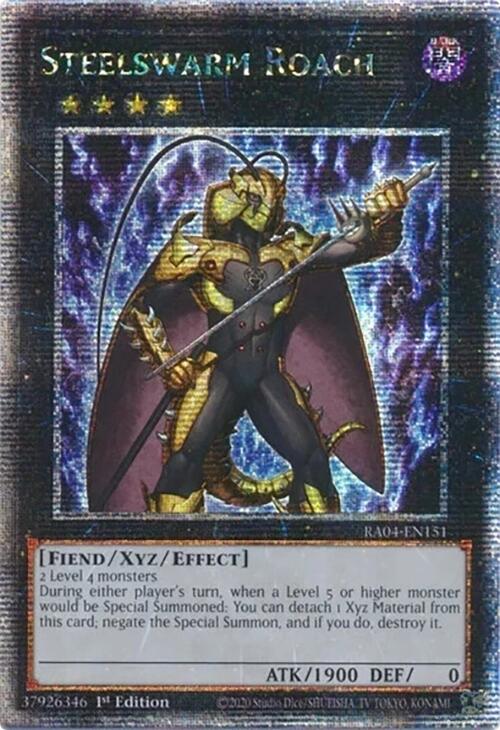 Steelswarm Roach [RA04-EN151] Quarter Century Secret Rare | Good Games Adelaide SA