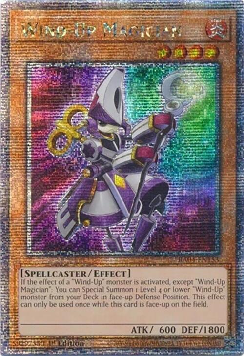 Wind-Up Magician [RA04-EN153] Quarter Century Secret Rare | Good Games Adelaide SA