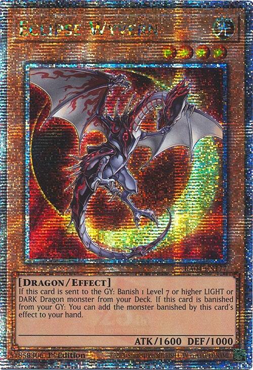 Eclipse Wyvern [RA04-EN177] Quarter Century Secret Rare | Good Games Adelaide SA