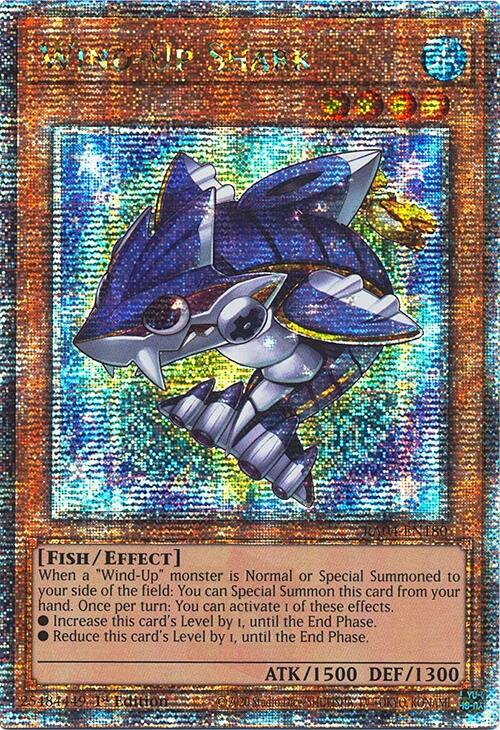Wind-Up Shark [RA04-EN180] Quarter Century Secret Rare | Good Games Adelaide SA