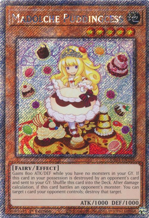 Madolche Puddingcess [RA04-EN186] Platinum Secret Rare | Good Games Adelaide SA