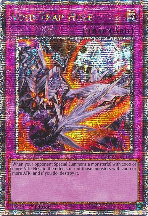 Void Trap Hole [RA04-EN190] Quarter Century Secret Rare | Good Games Adelaide SA