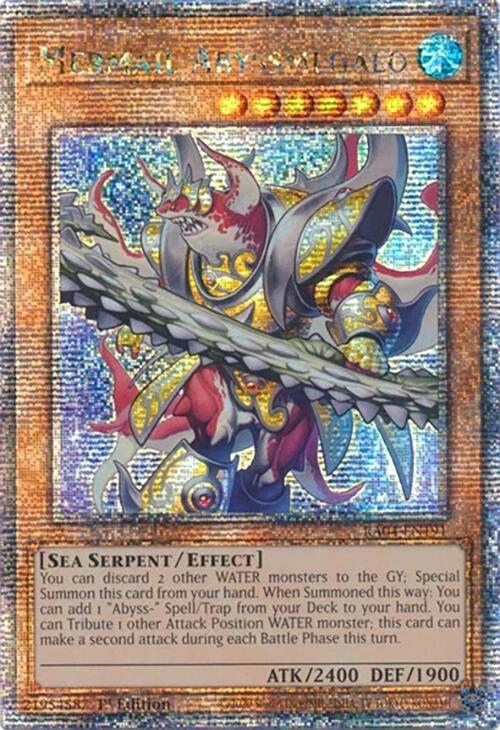 Mermail Abyssmegalo [RA04-EN191] Quarter Century Secret Rare | Good Games Adelaide SA