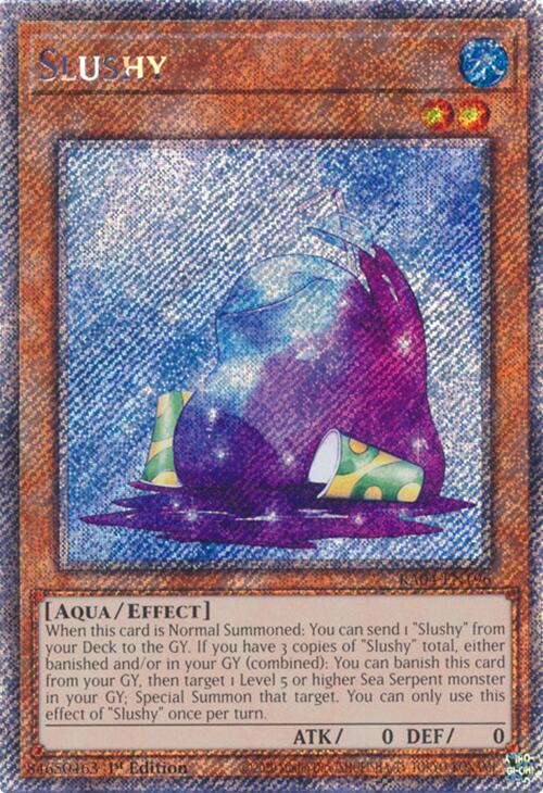 Slushy [RA04-EN196] Platinum Secret Rare | Good Games Adelaide SA