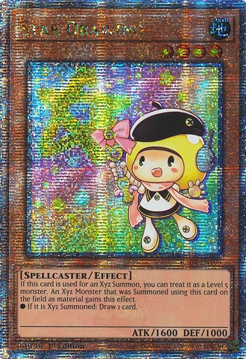 Star Drawing [RA04-EN199] Quarter Century Secret Rare | Good Games Adelaide SA