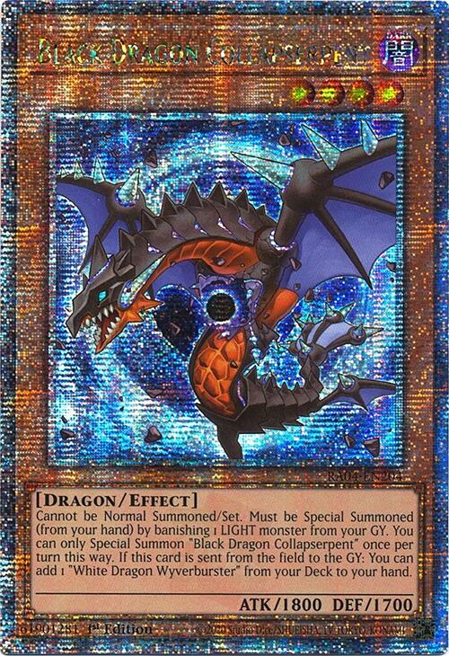 Black Dragon Collapserpent [RA04-EN204] Quarter Century Secret Rare | Good Games Adelaide SA