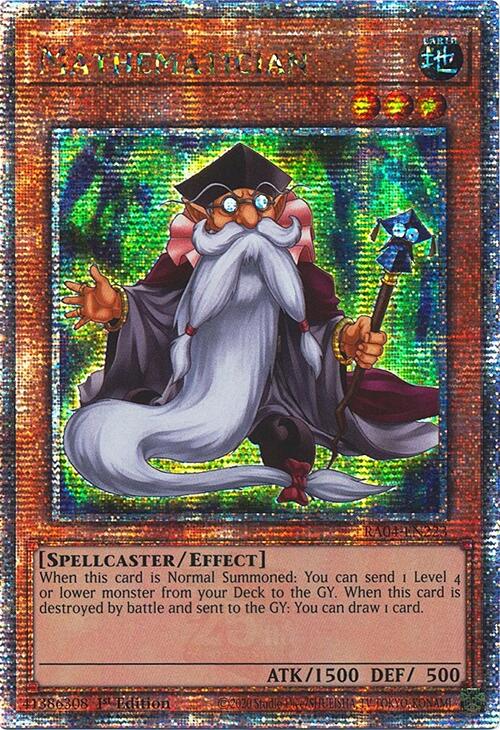 Mathematician [RA04-EN223] Quarter Century Secret Rare | Good Games Adelaide SA