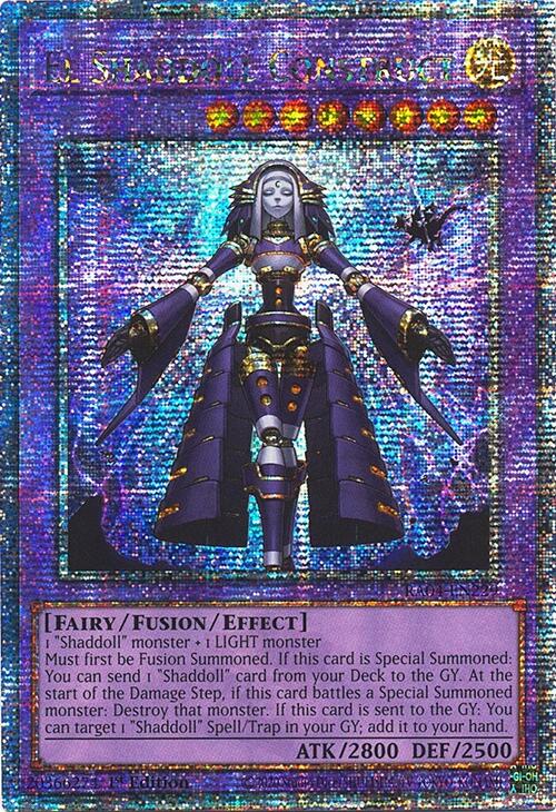 El Shaddoll Construct [RA04-EN229] Quarter Century Secret Rare | Good Games Adelaide SA