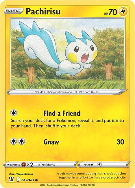 Pachirisu 049/163 (SWSH05: Battle Styles)  | Good Games Adelaide SA