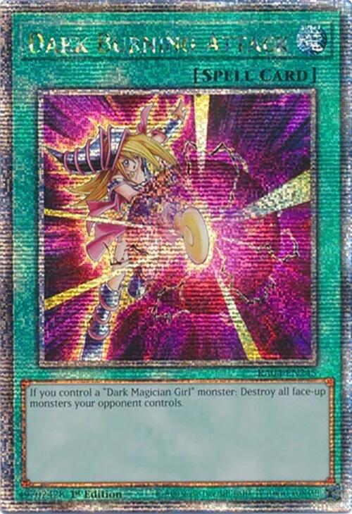 Dark Burning Attack [RA04-EN245] Quarter Century Secret Rare | Good Games Adelaide SA