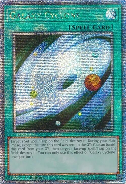 Galaxy Cyclone [RA04-EN250] Quarter Century Secret Rare | Good Games Adelaide SA