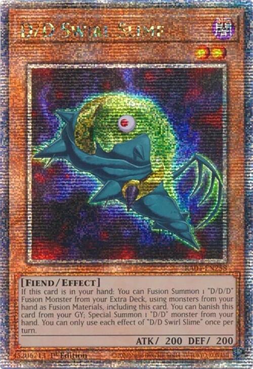 D/D Swirl Slime [RA04-EN258] Quarter Century Secret Rare | Good Games Adelaide SA