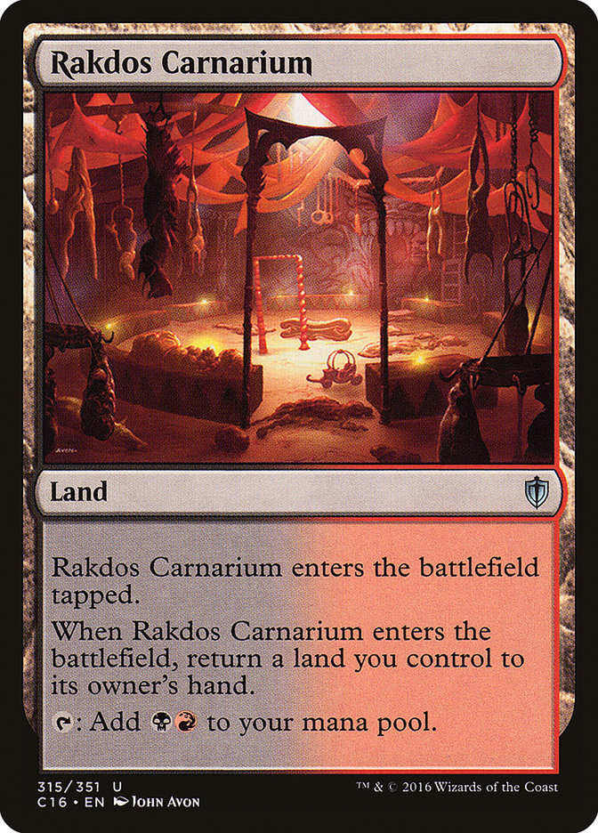 Rakdos Carnarium [Commander 2016] | Good Games Adelaide SA
