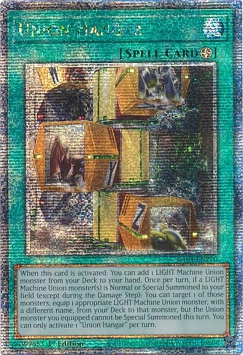 Union Hangar [RA04-EN270] Quarter Century Secret Rare | Good Games Adelaide SA