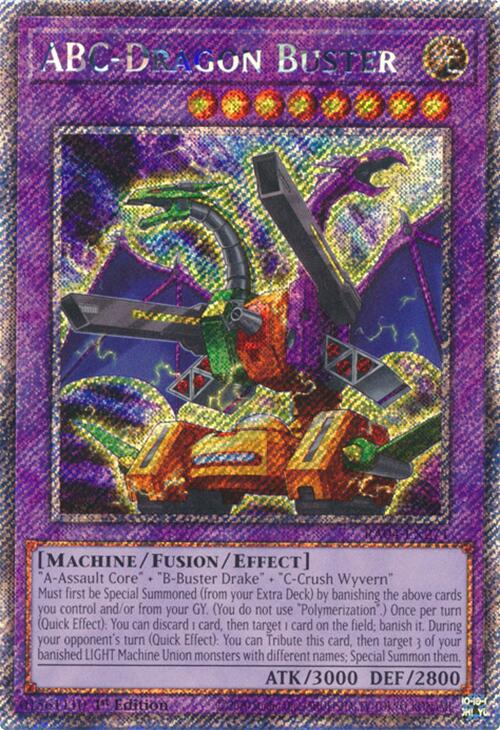 ABC-Dragon Buster [RA04-EN271] Platinum Secret Rare | Good Games Adelaide SA