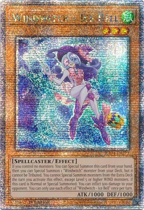 Windwitch - Ice Bell [RA04-EN273] Quarter Century Secret Rare | Good Games Adelaide SA