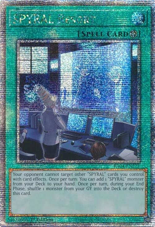 SPYRAL Resort [RA04-EN277] Quarter Century Secret Rare | Good Games Adelaide SA