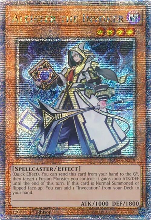 Aleister the Invoker [RA04-EN278] Quarter Century Secret Rare | Good Games Adelaide SA